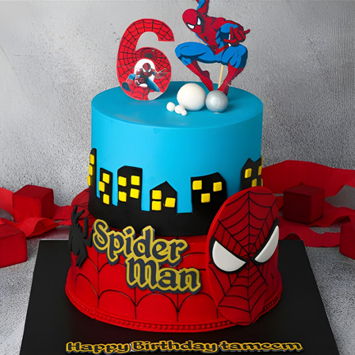 REHANA EVENTS CAKE CATALOG SPIDER-MAN THEME