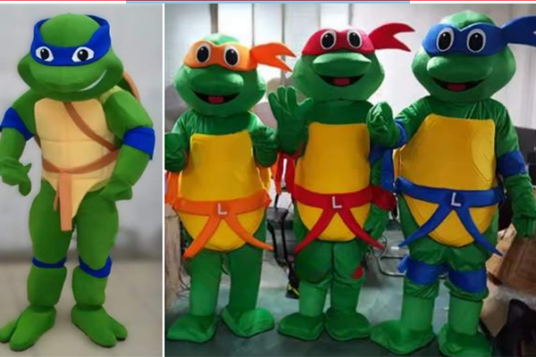 Ninja Turtles in all 4 colors