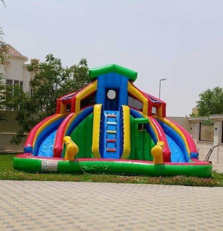 Hello Kitty On Top Bouncy Area