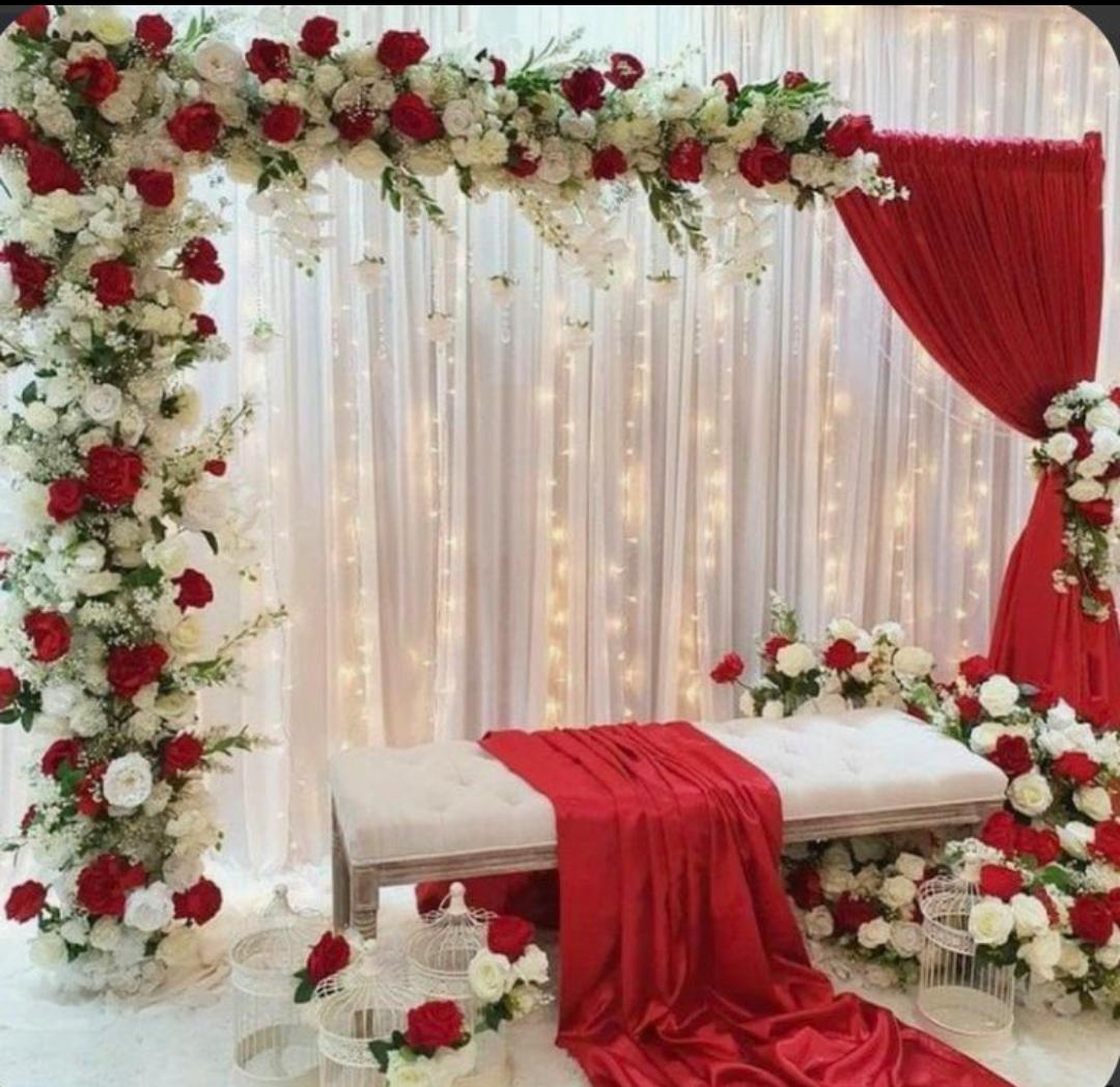 Floral Engagement Decoration