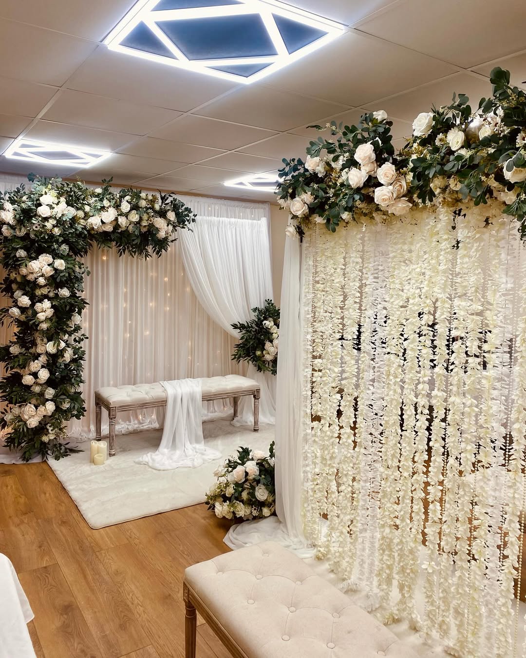 Nikah Partition Decoration