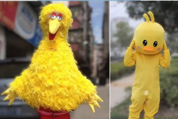 Tweety - Donald Duck - Big Bird