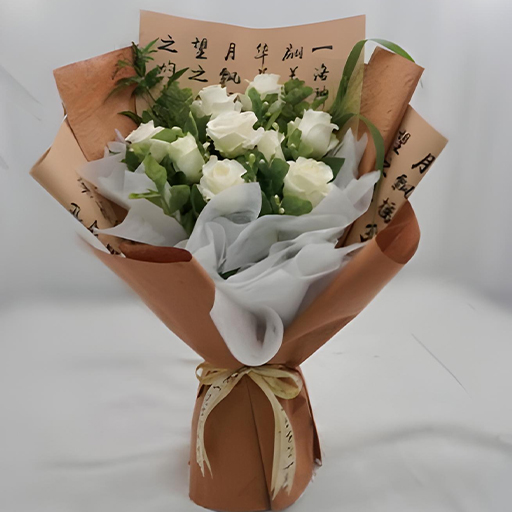 151 Classic White Roses