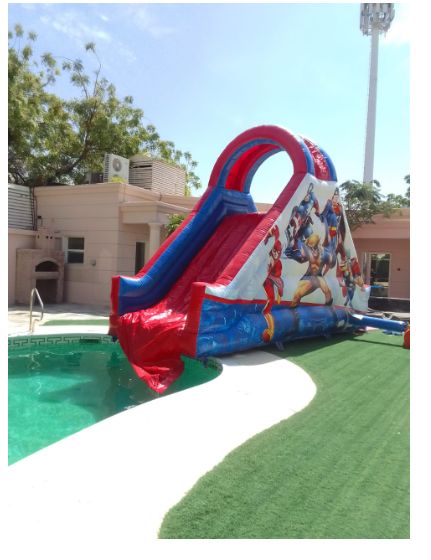 Mushroom Castle Bouncy Area